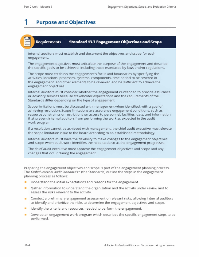 2025 Becker CIA Textbook Part 2