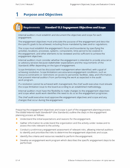 2025 Becker CIA Textbook Part 2
