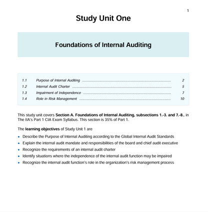 2025 Gleim CIA Textbook (Part 1)