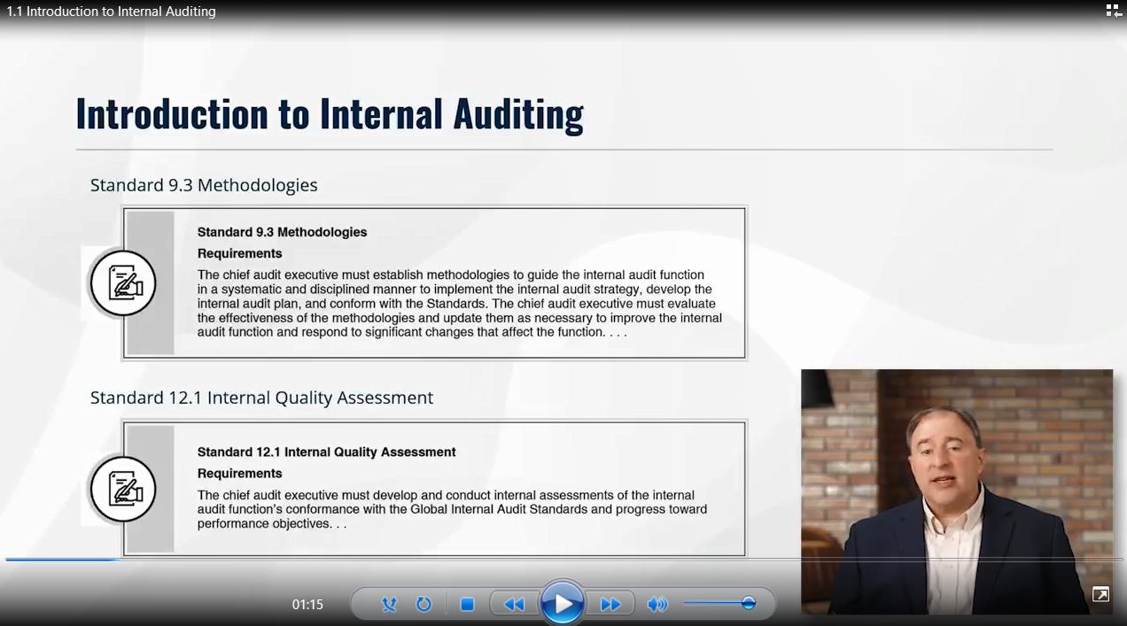 2025 Gleim CIA Video Lecture (Part 3)